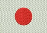 Tapete Barbante Bandeira Japão 70cm(retangular ou oval)