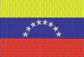 Tapete Barbante Bandeira Venezuela 70cm(retangular ou oval)