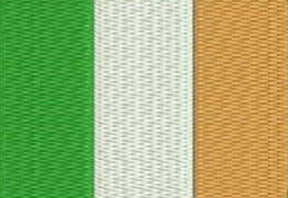 Tapete Barbante Bandeira Irlanda 70cm(retangular ou oval)