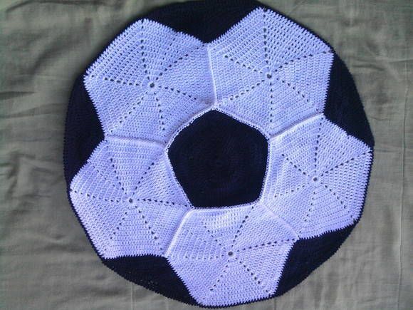 Tapete Barbante Bola futebol 70cm