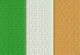 Tapete Barbante Bandeira Irlanda 70cm(retangular ou oval)